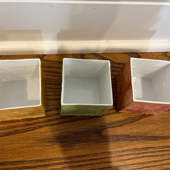 PartyLite Falling Leaves Tealight Trio - Picture 2 of 4